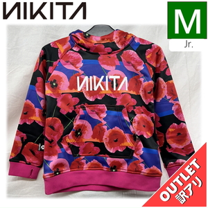 【OUTLET】 NIKITA GIRLS REYKJAVIK PO HOODIE PANSY Mサイズ 子供用 キッズ アパレル パーカー フーディ 日本正規品