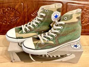 ★☆90s!USA!希少レア!!converse ALL STAR カモフラージュ 7.5 26cm コンバース オールスター 迷彩 ハイカット デッド ビンテージ 239☆★