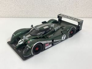 AUTOart オートアート1/18 Bentley Speed 8 車 ミニカー 模型 グリーン カーキ コレクション ホビー フィギュア ジャンク 現状品 KD