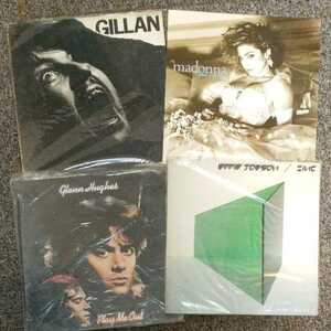 LP　4枚おまとめ売り　GILLAN/madonna/Glenn Hughes/EDDIE JOBSON　1A-3-0222-IWA-7