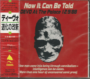 CD Devo Now It Can Be Told, Devo At The Palace 12/9/88 = 退化の改新 29B251 Enigma Records (3) /00110