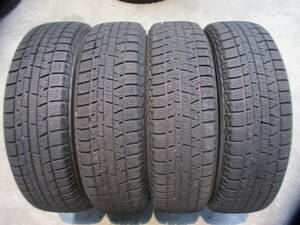 9分山 .スタットレス 155/65R14 ヨコハマ ice GUARD iG50 　4本 A-87