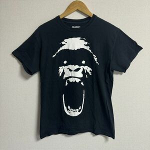 【古着】X-LARGE ブラック　半袖Tシャツ　Mサイズ フェード　エクストララージ　ロサンゼルス