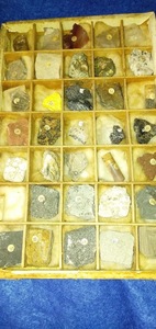 ＜貴重＞戦前の鉱物　全35個　東京鑛物研究所