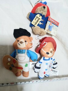 パディントン　Paddington Bear ぬいぐるみマスコット　キーホルダー、マクドナルド　パディントンのぼうけん　アーティスト　宇宙飛行士