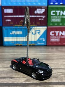 ◎RUF Rスパイダー 黒 メモスタンド◎オリジナル加工品 メモクリップ 車雑貨 文具 ハンドメイド ルーフ ポルシェ ボクスター Porsche