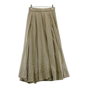 MADISONBLUE マディソンブルー スカート TUCK CIRCULAR SKIRT カーキ系 XS [240101314837] レディース