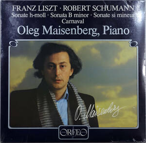 ◆OLEG MAISENBERG / FRANZ LISZT: SONATE H-MOLL/ROBERT SCHUMANN: CARNAVAL (GER LP/Sealed) -Orfeo