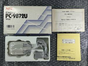 1円～ 未使用品 マウス NEC PC-9872U PC-98用マウス