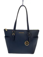 MICHAEL KORS トートバッグ レザー ネイビー 無地 35T0GCFT7L