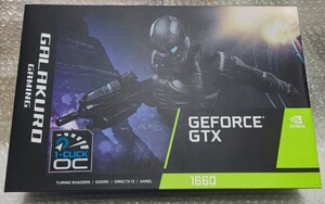 玄人志向 GEFORCE GTX1660 E6GB/DF グラフィックボード グラボ ビデオカードGALAKURO