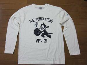 米軍VF-31 Tomcatters ロングTシャツ 　　　