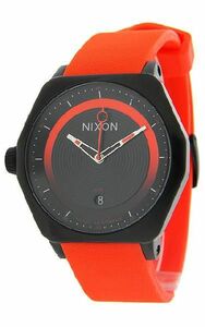 NIXON ニクソン a271577　THE DECISION ALL BLACK ORANGE メンズ ニクソン ディシジョン 腕時計