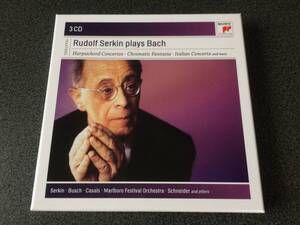 ★☆【3CD-BOX】Rudolf Serkin plays Bach ルドルフ・ゼルキン・プレイズ・バッハ☆★