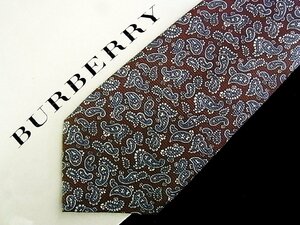 ♪今週の特売980円～♪2947♪良品【BURBERRY】バーバリー【ペイズリー 柄】ネクタイ♪