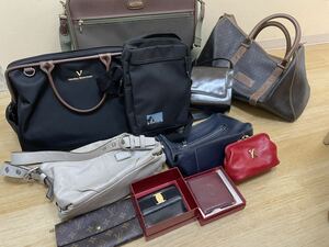 Oルイヴィトン クリスチャンディオール DIOR コーチ COACH キタムラ フェラガモ カルティエ バレンチノ 財布 小物 バッグまとめ 美品含む