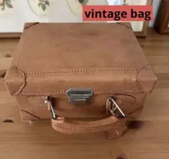 ★leather 本革　ビンテージバッグ　vintage    ショルダー紐付き