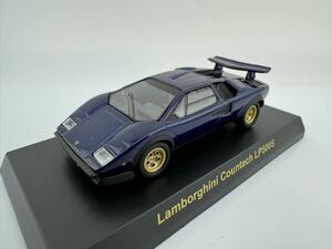 1/64 京商 サンクス　 ランボルギーニ カウンタック　LP500S 紺　ネイビー