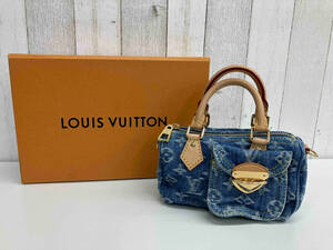 【AI鑑定済】LOUIS VUITTON／ルイヴィトン／モノグラムデニム／ナノ・スピーディ／M82950／ショルダーバッグ／2WAYバッグ／オンライン限定