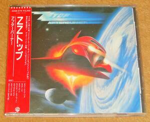 シール帯付きCD☆ZZトップ／アフターバーナー（32XD-374） ZZ TOP／AFTERBURNER、税表記なし帯付き、スリーピング・バッグ