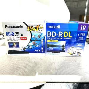 【未使用】Panasonic / maxell BD-R 25GB / 50GB まとめ (B4464)