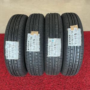 155/80R13 ヨコハマ　年式:2019　未使用品　激安美品4本セット:16000円