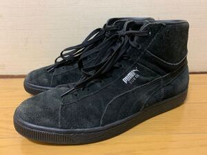 PUMA/プーマ SUEDE/スエード スウェード スニーカー MID/ミッドカット/ SUEDE MID CLASSIC + /クラシックプラス ブラック/黒 356340 05 28