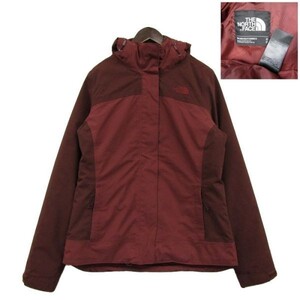 サイズ WOMENS SP ザ ノースフェイス THE NORTH FACE 3WAY ライナー付き アウトドア マウンテンパーカー ブラウン 古着 2F0190