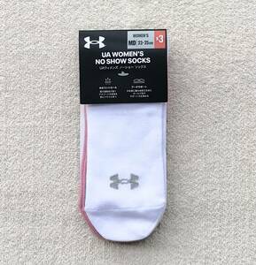 UNDER ARMOUR アンダーアーマー レディース ソックス 23〜25cm 3足セット