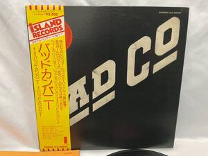 □洋楽LP バッド・カンパニー 1st 帯付 ライナー有