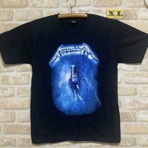 メタリカ　METALLICA Tシャツ　XL サイズ　マイクロックバンド　半袖Tシャツ