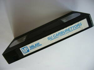 SU CARBURETTORS オーバーホール チューニング メンテナンス VHS 英語版 MILAW PRODUCTIONS