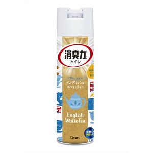 トイレの消臭力スプレーイングリッシュホワイトティー365ML × 24点