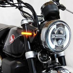 NEW RAGE CYCLES モンキー 125 LED フロントウインカー