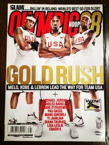 2008 SLAM MAGAZINE OLYMPIC Hoops KOBE BRYANT Adidas / スラム Special Issue 雑誌 コービー ブライアント Jordan, Nike NBA