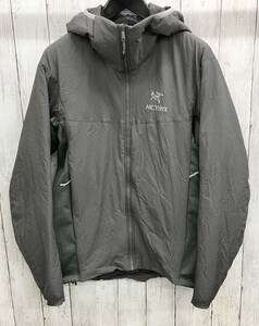 ARC’TERYX ATOM LT HOODY アークテリクス アトムフーディ 中綿ジャケット フーデットジャケット グレー アウトドア Sサイズ