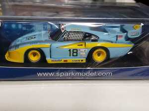 新品 スパーク Spark 1/43 Porsche 935 JLP3 No.18 winner 12h Sebring 1982　John Parl - John Parl Jr.