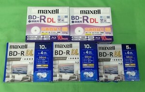 未使用 訳あり 全45枚 マクセル BD-R DL 2層 1回録画用 50GB ブルーレイ ディスク ハードコード 4K maxell