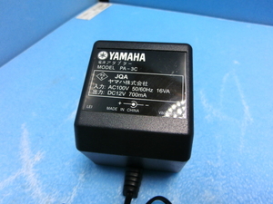 F288　YAMAHA　電子ピアノ用　ACアダプター　PA-3C　