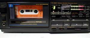 TEAC W-460C DolbyB/C-NR Double Cassette Tape Deck 左右動作OK！ ティアック ダブル カセット デッキ 日本製