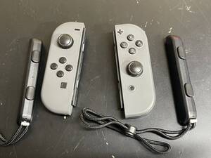 【送料無料】Nintendo Switch Joy-Con グレー 動作未確認