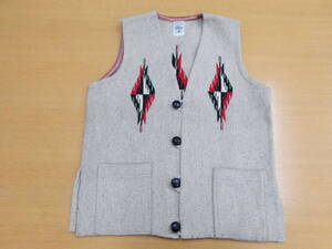 希少！ ORTEGA’S CHIMAYO VEST LONG オルテガ チマヨ ベスト ロング ポケット付き BEIGE SIZE 40 