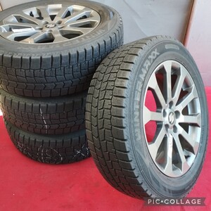 SUZUKI スズキ エスクード TD/TA系 純正 エンケイ製　日本製18インチ 7J PCD114.3 5穴 +45 ハブ60 DUNLOP WINTERMAXX WM02 4本225/60R18 