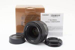 □51★新品未使用★元箱付★ニコン YONGNUO YN35mm F2N for NIKON ヨンヌオ#230271