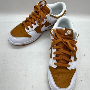 06w2839★1円~ NIKE ナイキ DUNK LOW QS 9.5 ダークチェリー/ホワイト スニーカー 中古品