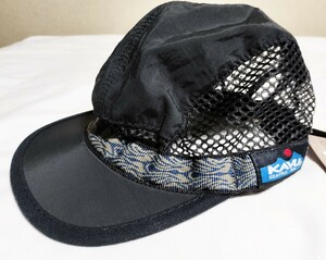 【新品未使用品】KAVU トレイルランナーキャップ 黒 Lサイズ エイアンドエフ正規品