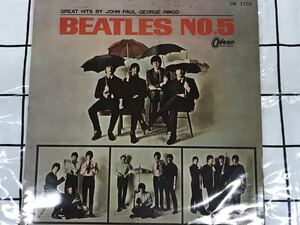 レコードLP 国内盤 日本盤ビートルズ Beatles NO.5