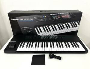 極美品★Native Instruments S49 キーボード KOMPLETE KONTROL S49 MK2 Black