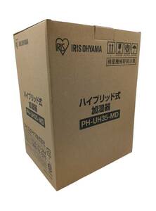 【美品】アイリスオーヤマ ハイブリッド加湿器 PH-UH35-MD 木目ダーク