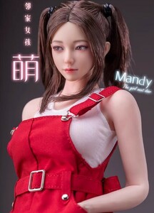 入手困難 i8TOYS I8-H004 (B) 1/6フィギュア用 Mandy 萌ちゃん 美少女可動眼 ヘッドのみ （検 TBLeague ホットトイズ Worldbox Super Duck